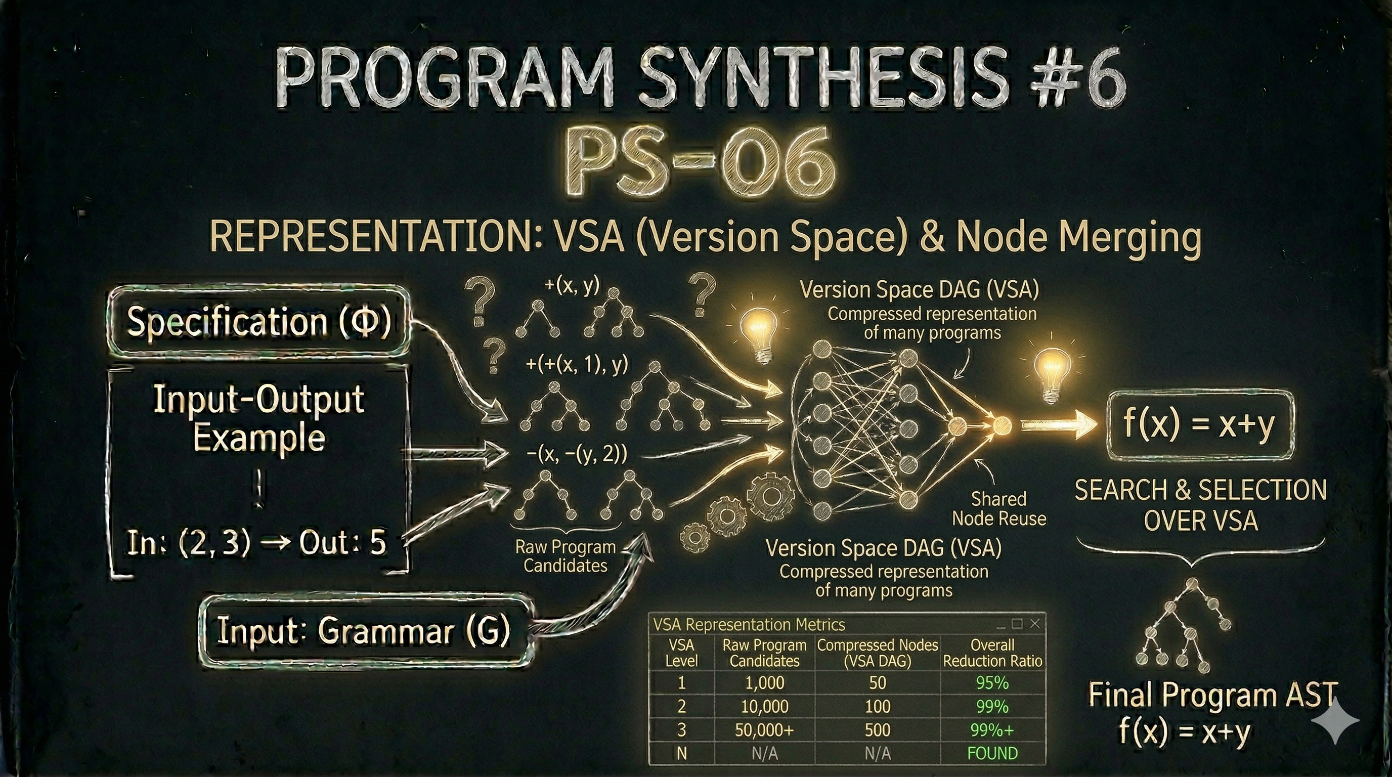 [Program Synthesis #6] Representation-Based Synthesis: 탐색 공간을 압축하는 방법