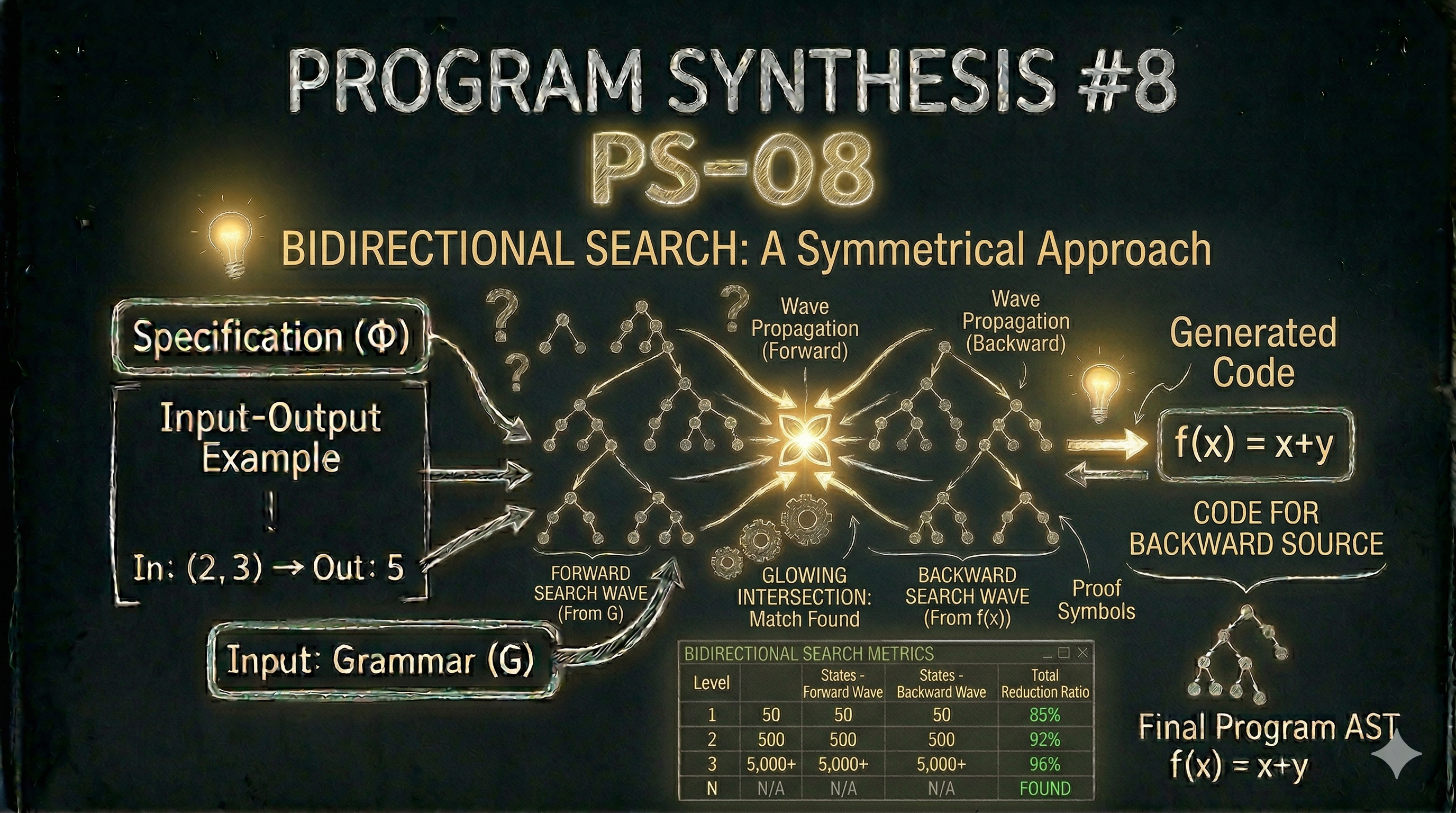 [Program Synthesis #8] Bidirectional Search: Top-down과 Bottom-up의 결합
