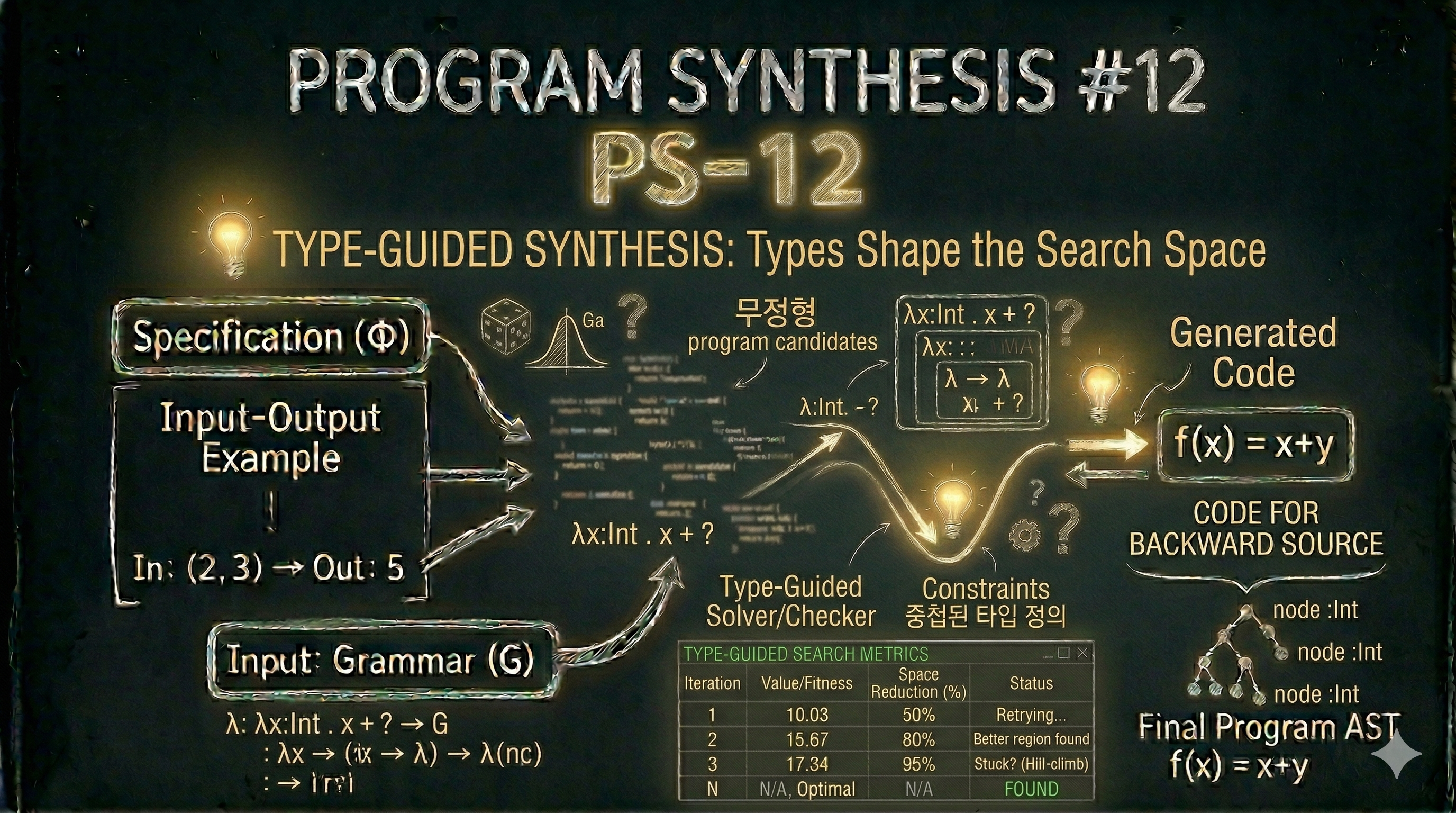[Program Synthesis #12] Type-Guided Synthesis: 타입으로 탐색 공간을 줄이는 방법